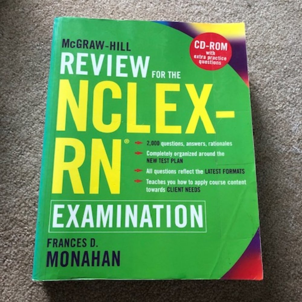 NCLEX-RN review textbook 2000+ questions